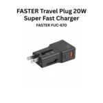 FASTER FUC-670 Travel Plug 20W Super Fast Charger (USB-A + USB-C)