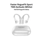 FASTER FBT R19 RogueFit Open-Ear TWS Earbuds (White)