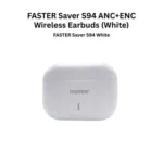 FASTER Saver S94 ANC+ENC Deep Bass Wireless Earbuds BT5.3 (White)