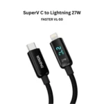 FASTER VL-50 Super V Type-C to Lightning Cable 27W 480Mbps (Digital Display)