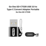 Go-Des GD-CT028 USB 3.0 to Type-C Portable Convert Adapter Charge & Audio