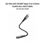 Go-Des GD-UC165 Type-C to 3.5mm Audio Aux Jack Cable Braided Premium Sound