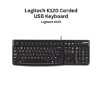 Logitech K120 Wired USB Keyboard Plug and Play Spill Resistant