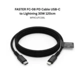 FASTER FC-08 PD Cable USB-C to Lightning 30W 120cm