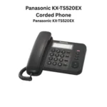 Panasonic KX-TS520EX Integrated Telephone System Ringer Indicator 3 One-Touch Dialers (White)