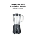 Severin SM 3707 Stand Blender with Stainless Steel Blades & Pulse Function