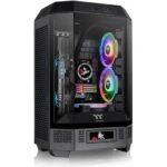 GAMING DESKTOP COMPUTERS – THERMALTAKE 300 MICRO TOWER CHASIS BLACK – I7 -14700F-B760M BOARD-32GB DDR5-1TB NVME-RTX 4070TI SUPER- POWER 850W GOLD
