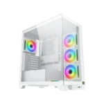 Gaming Desktop Computer - Xigmatek Endorphin Ultra Artic Mid Tower- Intel i5 12400F - H610M-16GB 3600mhz- 1TB NVME-RTX 4060